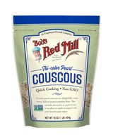 Bob's Red Mill Tri-Color Pearl Couscous, Quick Cooking - 1 Pound (Pack of 1) - Non-GMO, Vegan, Israeli Couscous - Non GMO, Vegan, Israeli Couscous, Kosher