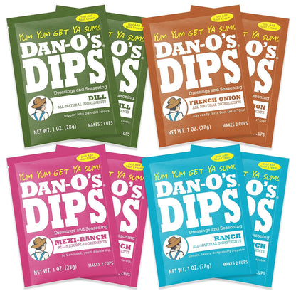 Dan-O’s_Dips_Variety_Pack_(8_Pack)_–_Ranch,_Mexi-Ranch,_French_Onion_&_Dill_Dip_Mixes_–_All-Natural_Seasoning_Packets_–_Just_Add_Sour_Cream_or_Greek_Yogurt_–_No_Artificial_Ingredients
