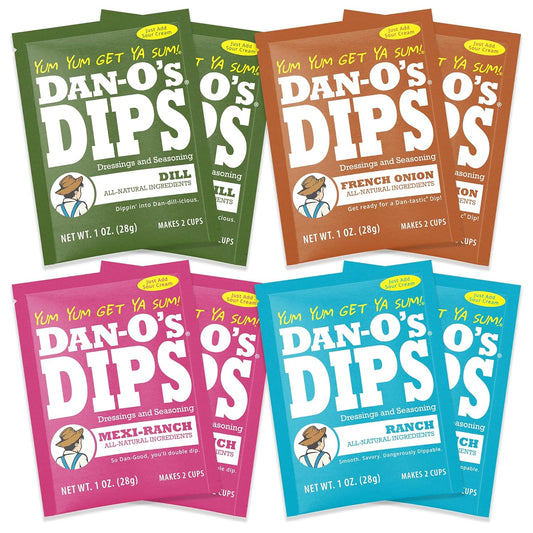Dan-O’s_Dips_Variety_Pack_(8_Pack)_–_Ranch,_Mexi-Ranch,_French_Onion_&_Dill_Dip_Mixes_–_All-Natural_Seasoning_Packets_–_Just_Add_Sour_Cream_or_Greek_Yogurt_–_No_Artificial_Ingredients