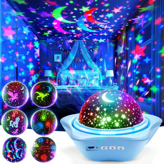 One_Fire_Night_Light_for_Kids_Gifts,_6_Films+78_Lighting_Modes_Ceiling_Star_Projector,_Rechargeable_Night_Light_Projector,360°Rotion_Star_Lights_for_Bedroom_Decor,Sensory_Toys_for_Baby_Christmas_Gifts