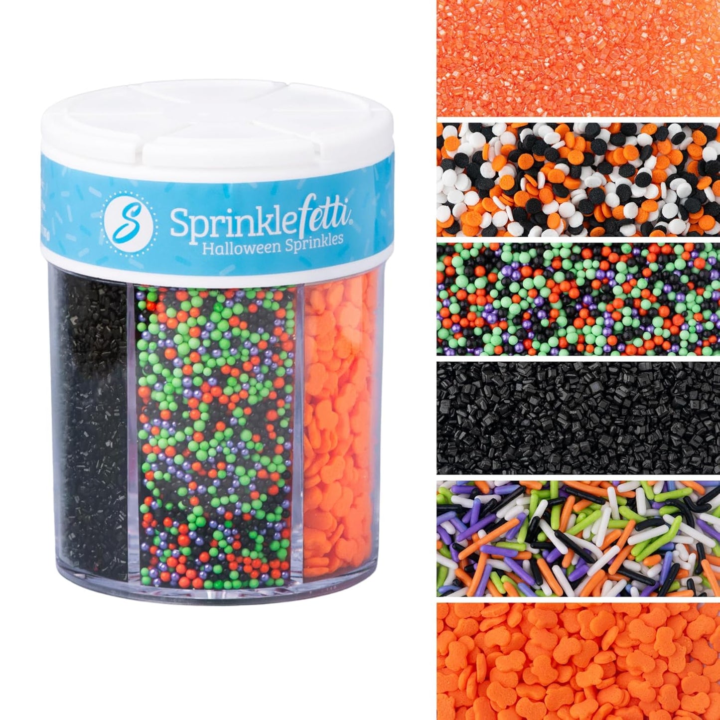 Sweets_Indeed_Halloween_6-Cell_Sprinkle_Jar_–_6_Variety_Sprinkle_Compartments_|_Edible_Cake_Decorations_for_Cupcakes,_Cookies,_Cakes_&_Desserts_|_6.45_oz