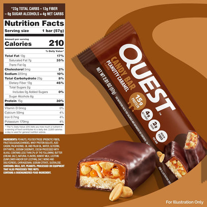 Quest_Nutrition_Protein_Bar,_Peanutty_Caramel_Flavor,_15g_Protein,_2g_Sugar,_Low_Sugar,_Gluten_Free,_12_Count