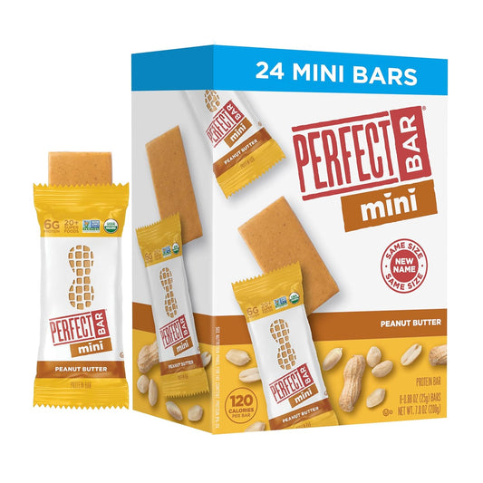 Perfect_Bar_Mini,_Peanut_Butter_Protein_Bar,_Protein_Snack,_Snack_Bar,_Organic,_Gluten_Free,_Soy_Free,_Non_GMO,_No_Sugar_Alcohols,_0.88_Ounce_Bar,_24_Count