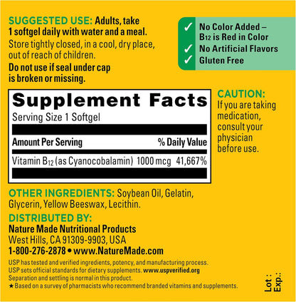 Nature_Made_Vitamin_B12_1000_mcg,_Dietary_Supplement_for_Energy_Metabolism_Support,_B12_Vitamins_1000_mcg,_150_Softgels,_150_Day_Supply