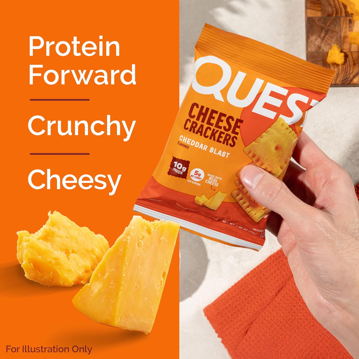 Quest_Nutrition_Cheese_Crackers,_Cheddar_Blast,_10g_Protein,_5g_Net_Carbs,_1g_Sugar,_Made_with_Real_Cheese,_High_Protein_Snack,_12_Packs_(1.06_oz_Bags)