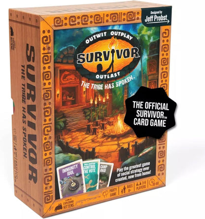 Exploding_Kittens_Survivor:_The_Tribe_Has_Spoken_3-6_Players_-_Ages_8+_-_30_Minutes_to_Play_-_Official_Card_Game_for_Survivor_Fans_-_Family_Game_Night,_Card_Game