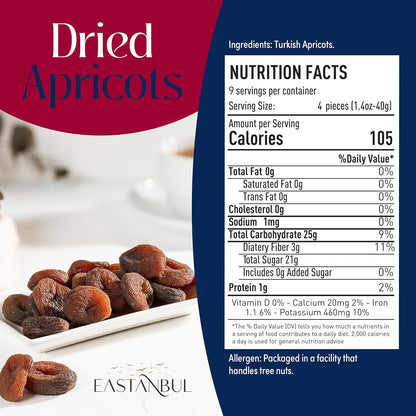 Eastanbul_Sun_Dried_Apricots,_12.35oz,_Premium_Dried_Apricots_No_Sugar_Added,_Naturally_Dry_Fruit_Snacks,_Turkish_Fruits_Moist_&_Plump,_Whole,_No_Pits,_Healthy,_Gluten_Free,_Sulfur_Free,_Vegan_Non_GMO