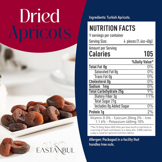 Eastanbul_Sun_Dried_Apricots,_12.35oz,_Premium_Dried_Apricots_No_Sugar_Added,_Naturally_Dry_Fruit_Snacks,_Turkish_Fruits_Moist_&_Plump,_Whole,_No_Pits,_Healthy,_Gluten_Free,_Sulfur_Free,_Vegan_Non_GMO