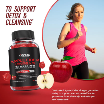 ORPHIC_NUTRITION_Apple_Cider_Vinegar_Gummies_with_Mother_-_1000_mg_-_Supplement_Formulated_to_Support_Weight_Loss_Efforts_&_Gut_Health*_-_Supports_Digestion,_Detox_&_Cleansing*_-_ACV_W/_B12_(60_pcs)