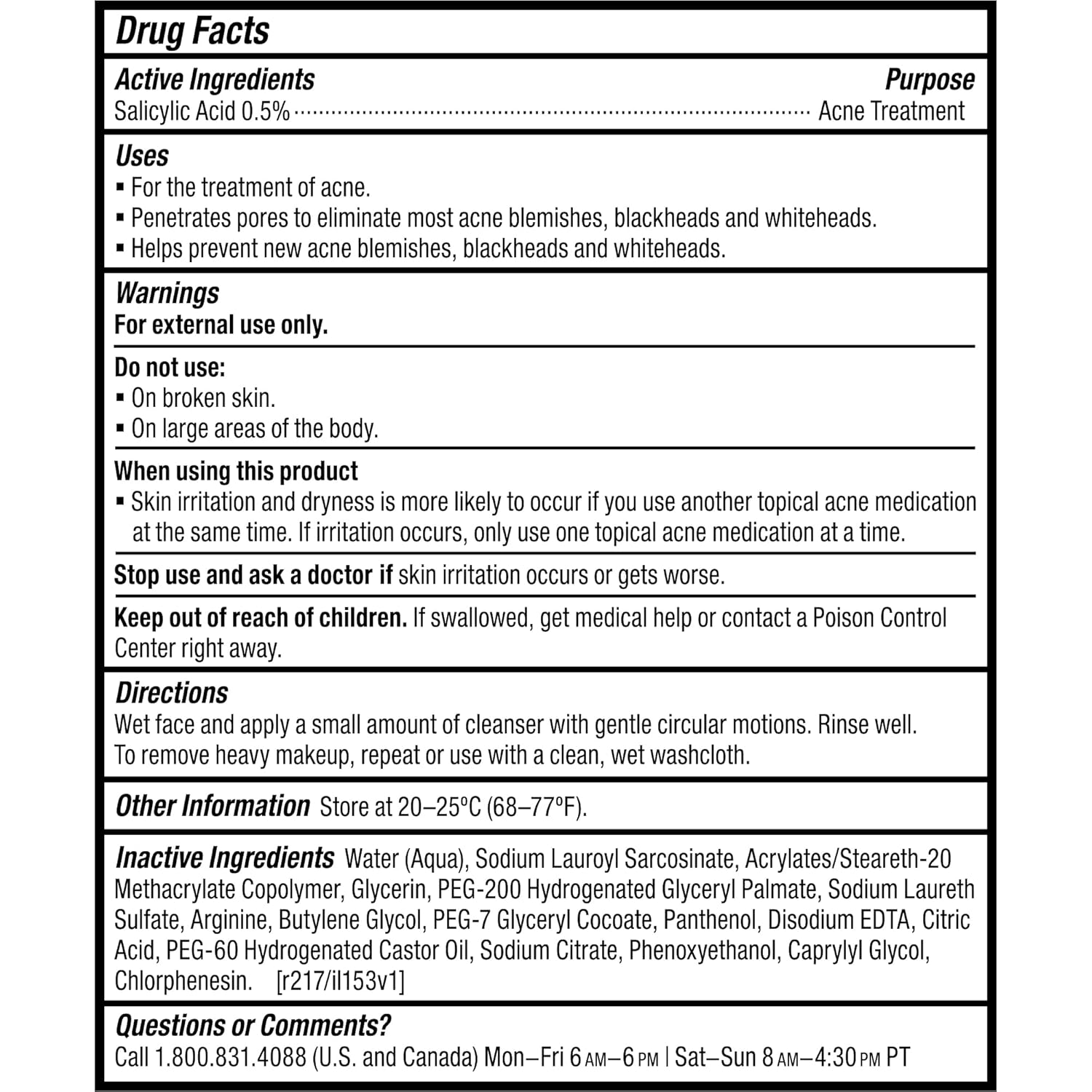 Paula's_Choice_CLEAR_Pore_Normalizing_Facial_Cleanser,_Acne_Daily_Face_Wash,_Salicylic_Acid_Face_Cleanser_for_Clogged_&_Enlarged_Pores,_Redness,_Suitable_for_Blackhead-Prone_Skin_Fragrance_Free