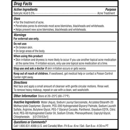 Paula's_Choice_CLEAR_Pore_Normalizing_Facial_Cleanser,_Acne_Daily_Face_Wash,_Salicylic_Acid_Face_Cleanser_for_Clogged_&_Enlarged_Pores,_Redness,_Suitable_for_Blackhead-Prone_Skin_Fragrance_Free