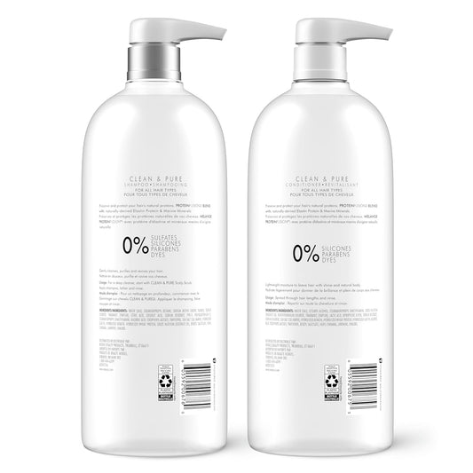Nexxus_Clean_and_Pure_Clarifying_Shampoo_and_Conditioner_2-Pack_With_ProteinFusion,_for_Nourished_Hair_Paraben_Free_33.8_oz