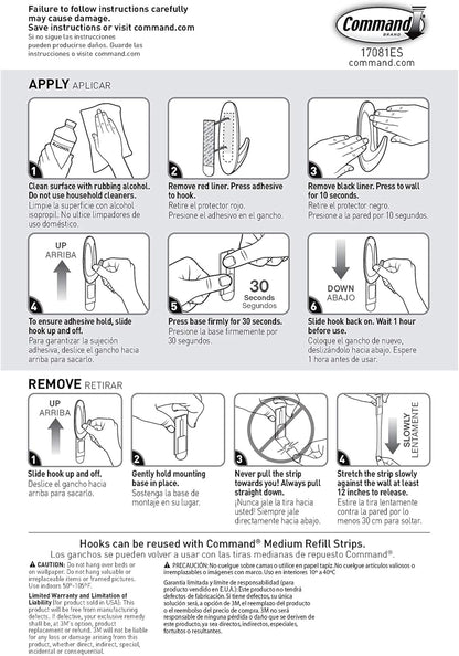 Command_Medium_Designer_Hooks,_9_Hooks_and_12_Strips,_Damage-Free_Hanging_Wall_Hook_with_Adhesive_Strips,_No_Tools_Great_for_Hanging,_Organization_and_Storage,_Holds_up_to_3_lb