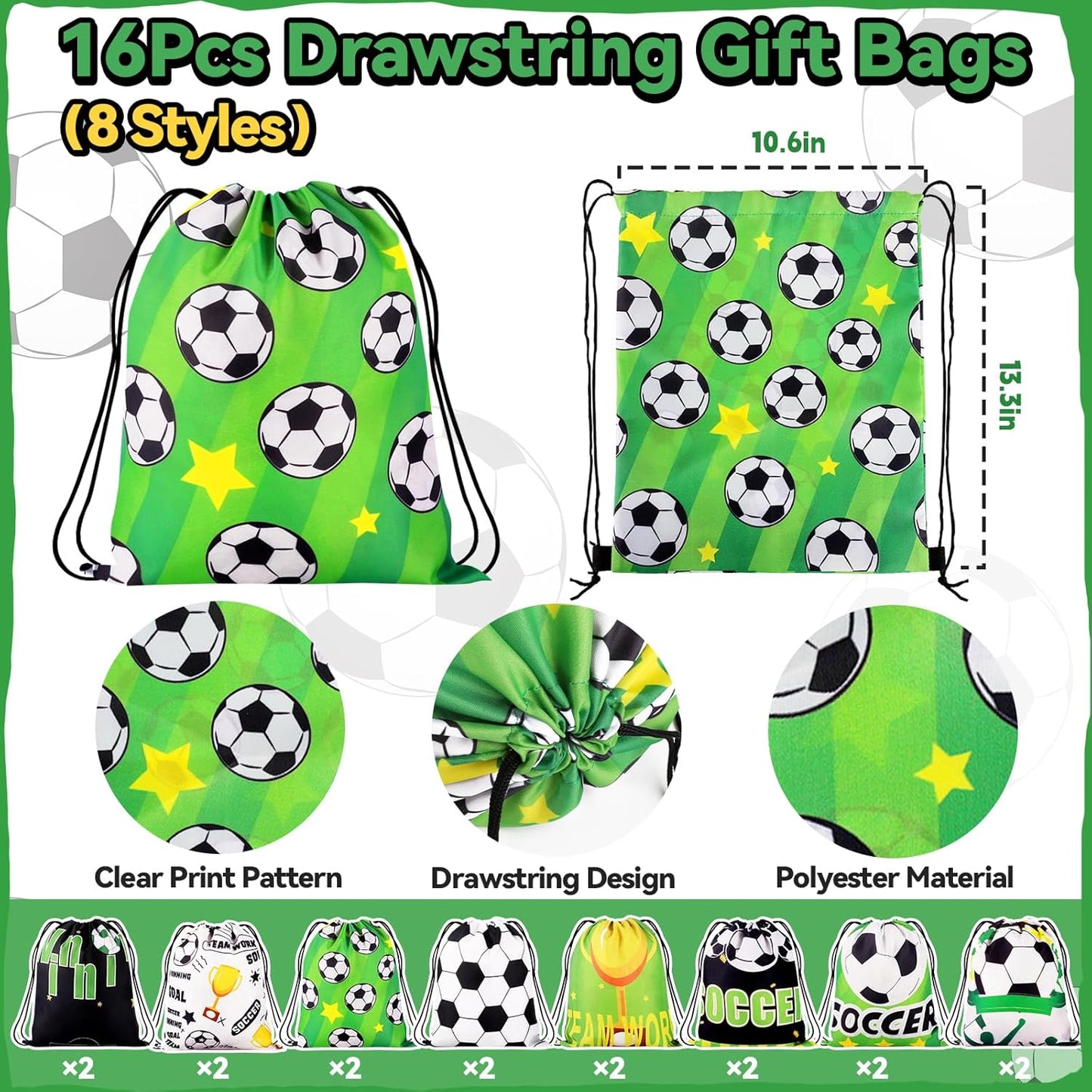 Miucat_98Pcs_Soccer_Party_Favors,_Soccer_Goodie_Bags_with_Silicone_Bracelet_Soccer_Whistles_Stickers_Drawstring_Bags_Gift_Snack_Bag_for_Soccer_Party_Decorations_Party_Supplies