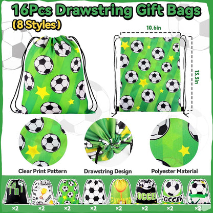 Miucat_98Pcs_Soccer_Party_Favors,_Soccer_Goodie_Bags_with_Silicone_Bracelet_Soccer_Whistles_Stickers_Drawstring_Bags_Gift_Snack_Bag_for_Soccer_Party_Decorations_Party_Supplies
