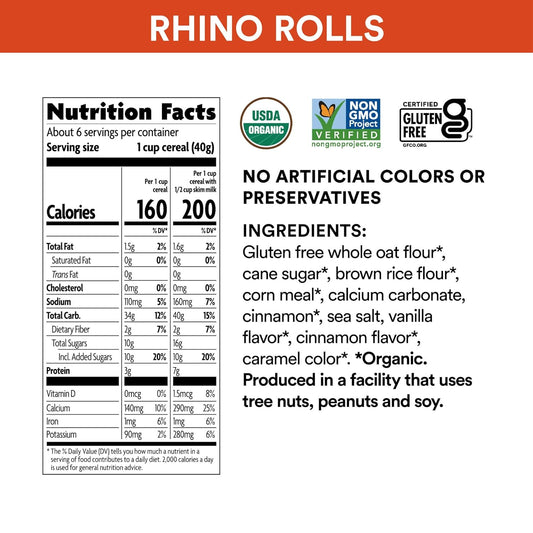 EnviroKidz_Organic_Rhino_Rolls_Cereal,_9.5_oz_(Pack_of_1),_Cinnamon_Bun,_Gluten_Free,_Non-GMO,_by_Nature's_Path