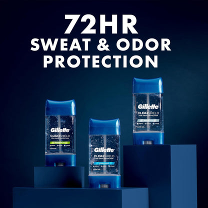 Gillette_Antiperspirant_and_Deodorant_for_Men,_72hr_Sweat_&_Odor_Protection,_Long_Lasting_Freshness,_Anti-White_Mark_Technology,_Clear_Gel,_Cool_Wave_Scent,_3.8_oz_(Pack_of_3)