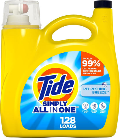 Tide_Simply_All-In-One_Liquid_Laundry_Detergent,_Refreshing_Breeze_Scent,_128_Loads,_168_fl_oz