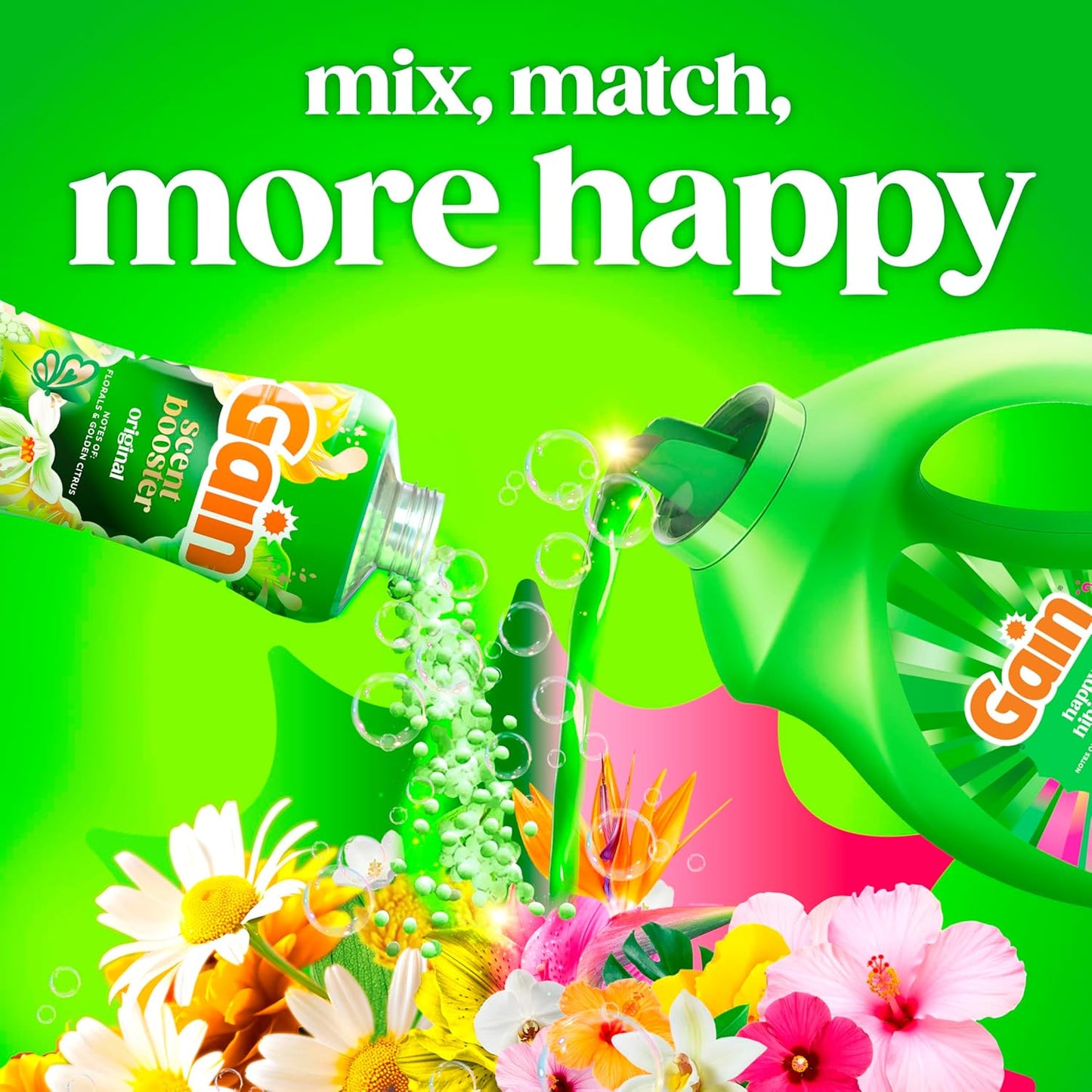 Gain_Liquid_Laundry_Detergent,_With_Odor_Defense,_Happy_Hibiscus_Scent,_Laundry_Soap_For_HE_Washing_Machines,_132_fl_oz,_100_Loads_(Packaging_May_Vary)