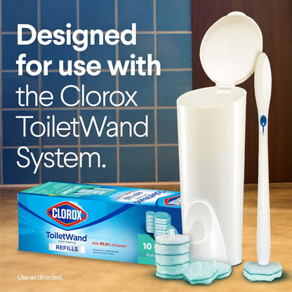 Clorox_ToiletWand_Toilet_Cleaner_Refills,_Toilet_brush,_Rainforest_Rush,_10_Ct