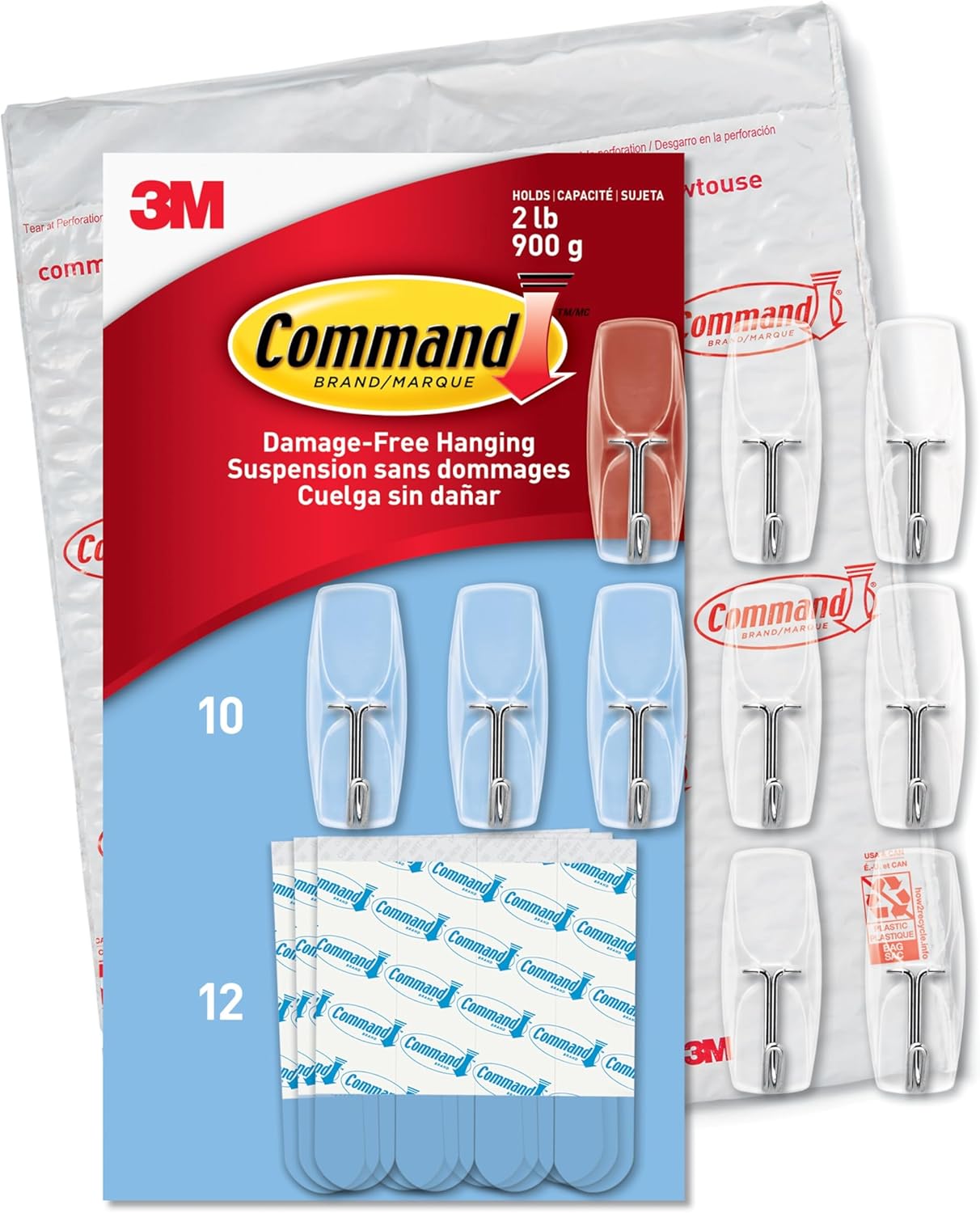 Command_Medium_Clear_Wire_Toggle_Hooks,10_Wall_Hook_and_12_Strips,_Damage-Free_Hanging_with_Adhesive,_Great_for_Hanging,_Organization_and_Storage,_Holds_up_to_2_lb