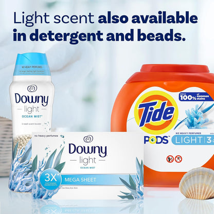 Downy_Light_Mega_Dryer_Sheets,_Fabric_Softener_Dryer_Sheets,_Ocean_Mist,_180_Count