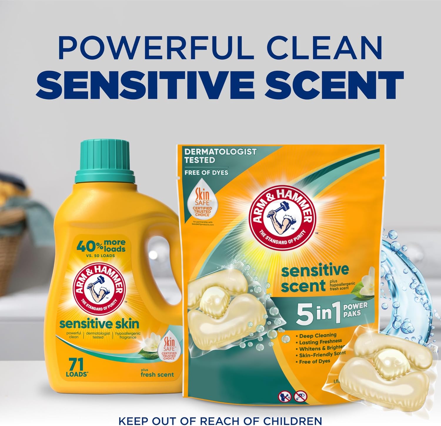 Arm_&_Hammer_Sensitive_Fresh_Scent_5-IN-1_Power_Paks,_42_count