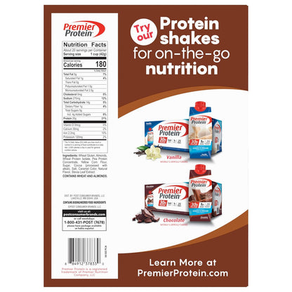 Post_Premier_Protein_Chocolate_Almond_Cereal,_Chocolatey_Protein_Cereal_Flakes_with_Sliced_Almonds,_Contains_20g_of_Protein_Per_Serving,_30_OZ_Box