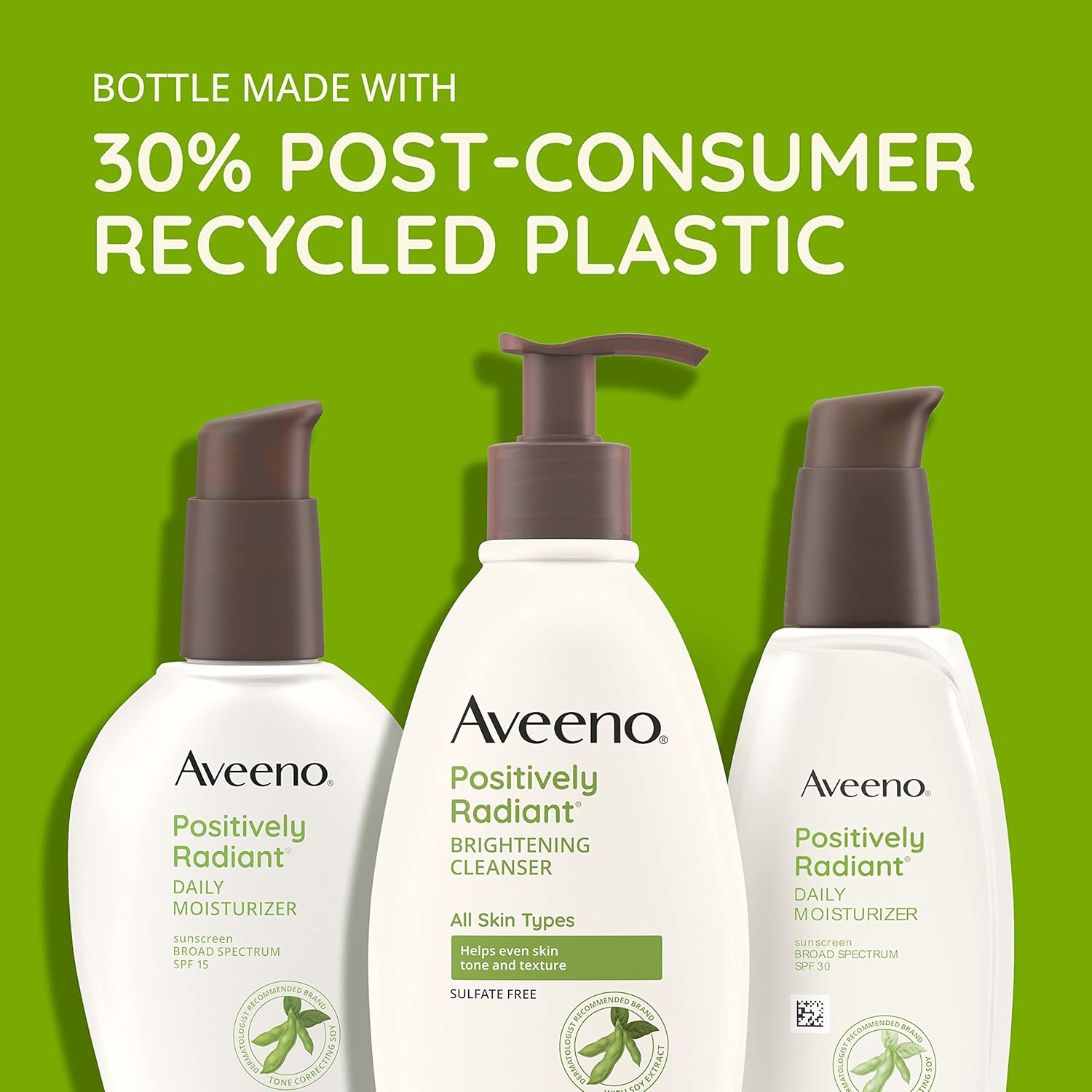 Aveeno_Positively_Radiant_Daily_Face_Moisturizer_with_SPF_15_Sunscreen,_Hydrating_Facial_Moisturizer_with_Soy_Extract_to_Improve_Skin_Tone_and_Texture,_Hypoallergenic_Formula,_Oil-Free,_4_FL_OZ