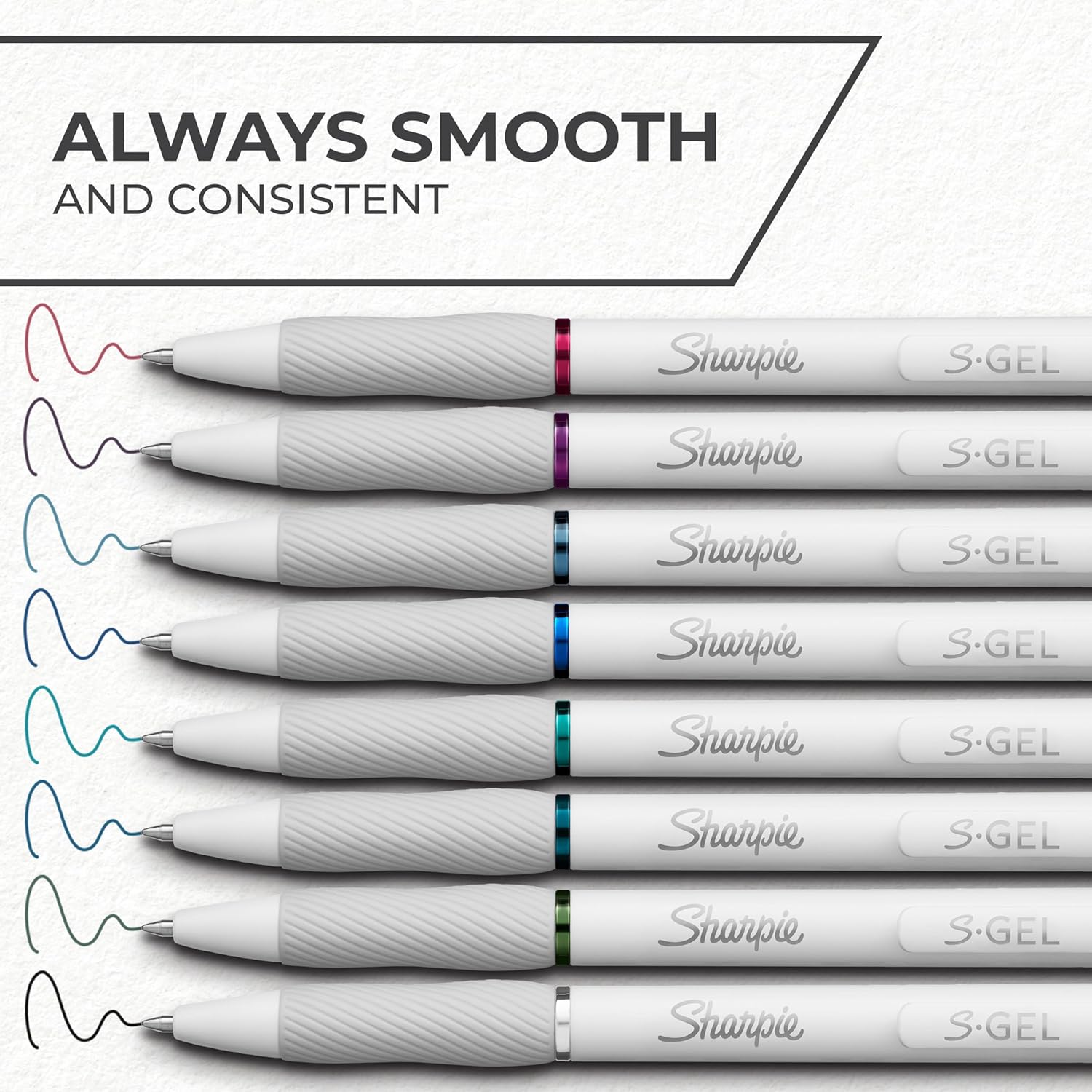 Sharpie_S-Gel_Pens_Fashion_Barrel_Gel_Pens_Pearl_White_Body_Medium_(0.7mm)_Point_Bold_Ink_Colors_8_Count