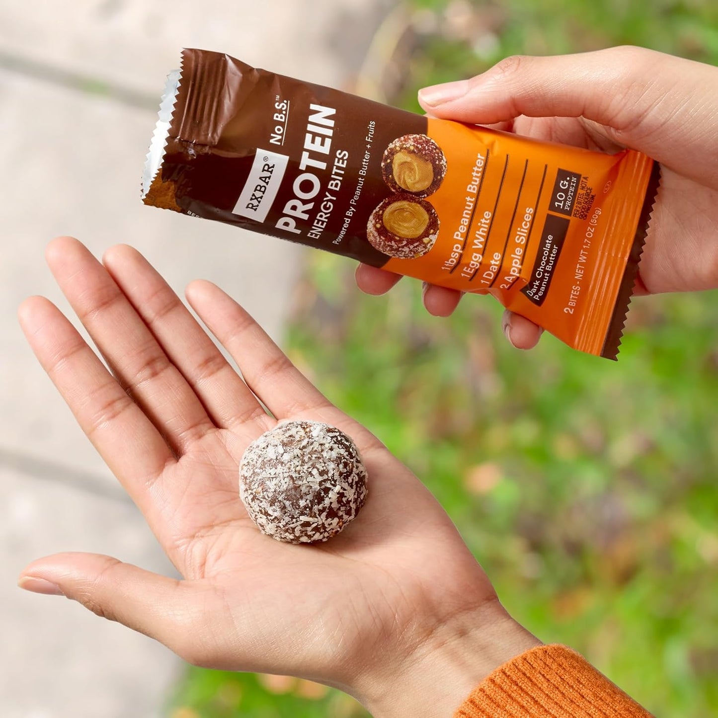 RXBAR_Protein_Energy_Bites,_Gluten_Free_Protein_Balls,_Dark_Chocolate_Peanut_Butter,_21.1oz_Box_(24_Bites)