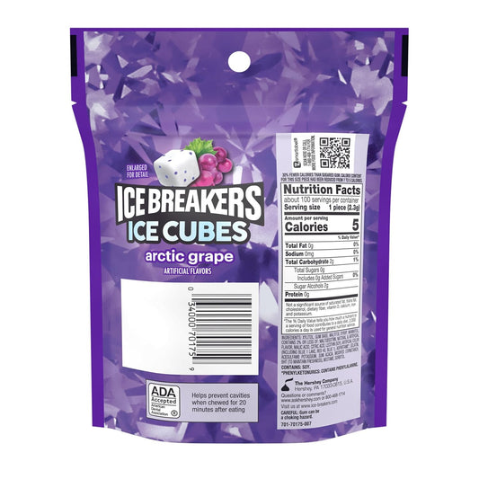 ICE_BREAKERS_Ice_Cubes_Arctic_Grape_Flavored_Sugar_Free_Chewing_Gum_Pouch,_8.11_oz_(100_Pieces)