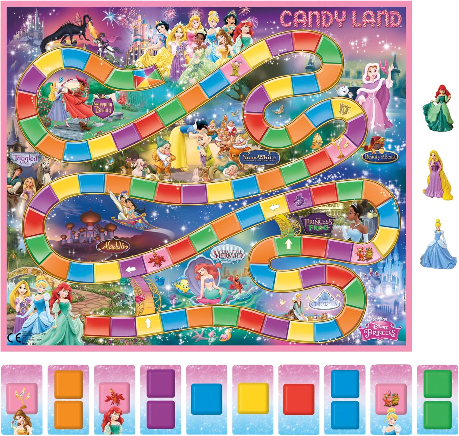 Hasbro_Gaming_Candy_Land_Disney_Princess_Edition_Board_Game,_Preschool_Games_for_2_to_3_Players,_Family_Games_for_Kids_Ages_3_and_Up_(Amazon_Exclusive)