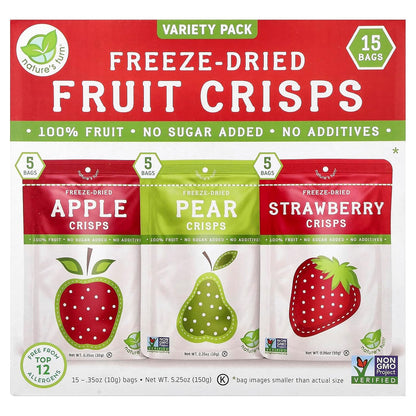 Nature’s_Turn_Freeze-Dried_Fruit_Crisps_–Healthy,_Gluten-Free,Crispy_&_Delicious,_Plant-Based_Snack,Ideal_for_Cereal,_Smoothies,School_Lunches,&_On-the-Go,Lunchbox_Snack_Variety_Bags_of_15_(0.35_oz_Each)