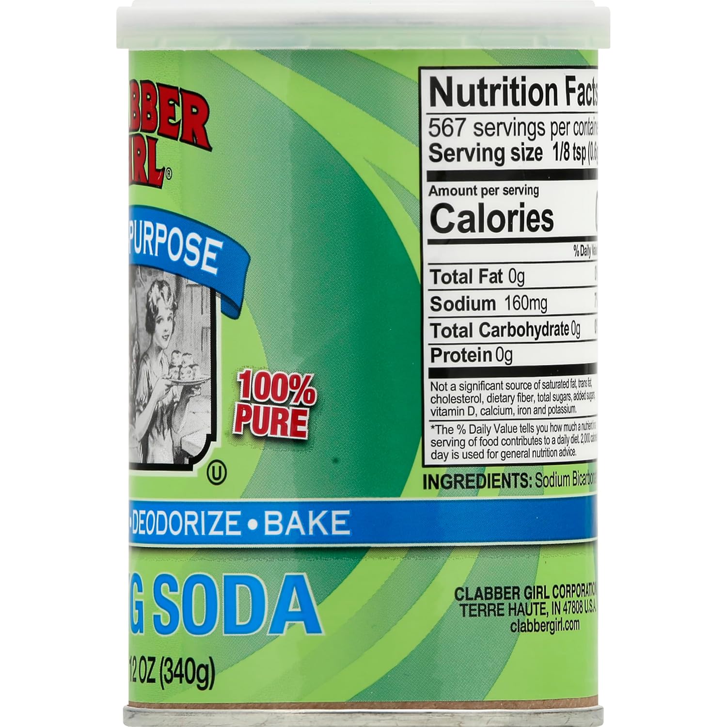 Clabber_Girl_Baking_Soda,_12_Ounce