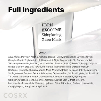 COSRX_PDRN_EXOSOME_Glaze_Wrapping_Mask_with_SALMON_DNA_PDRN,_Instant_Glow,_Easy_Peel-Off_Overnight_Mask_for_Glass_Skin,_Firmness,_Elasticity_&_Skin_Texture_Care,_Mothers_day_gifts_Korean_Skin_Care