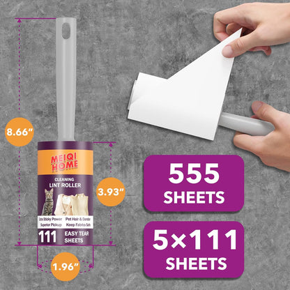 Lint_Rollers_for_Pet_Hair_Extra_Sticky,_555_Sheets_Mega_Value_Set_Lint_Roller_with_5_Upgraded_Handles,_5_Rollers_Portable_Pet_Lint_Remover_for_Clothes,_Furniture,_Carpet,_Dog_&_Cat_Hair_Removal