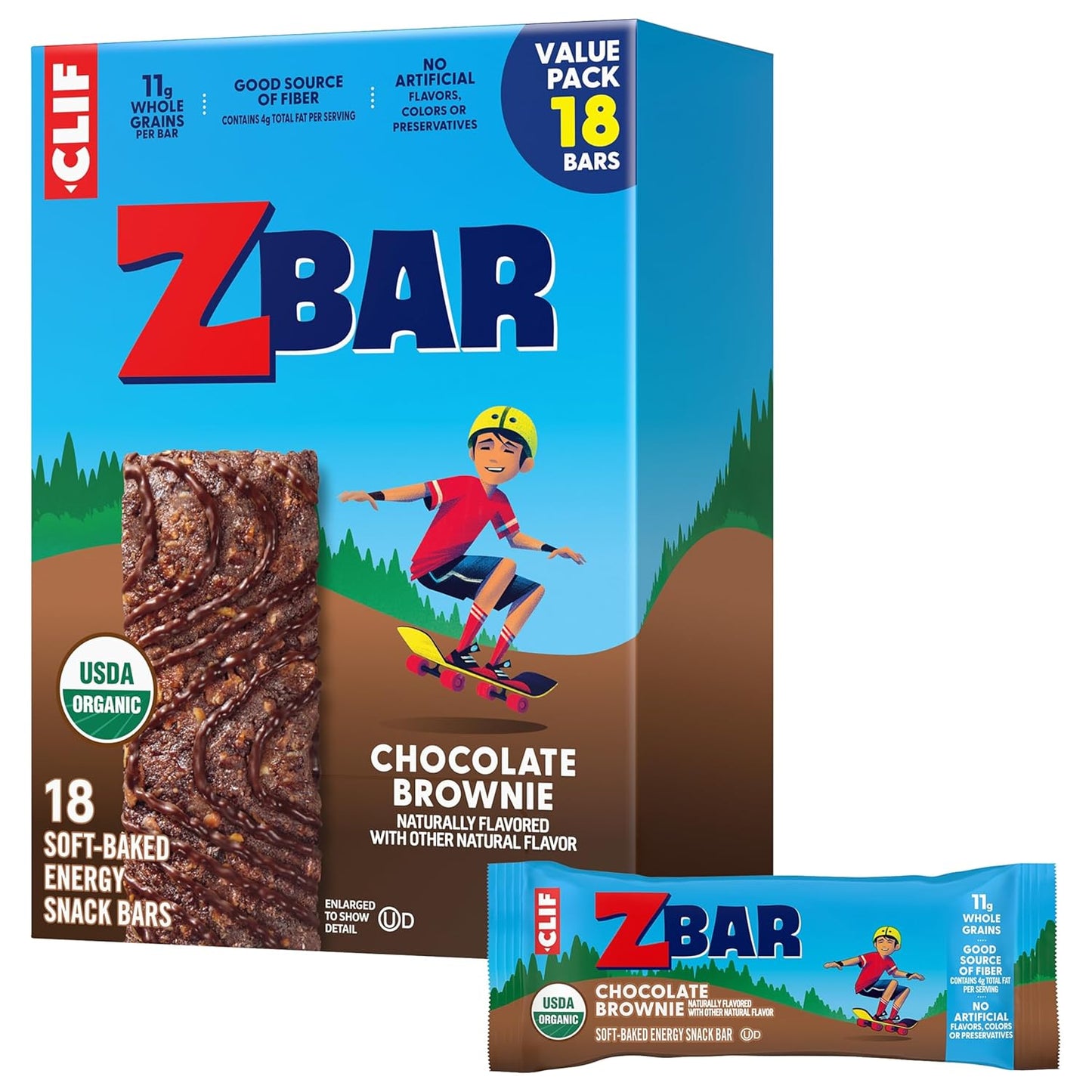 Zbar_-_Chocolate_Brownie_-_Soft-Baked_Energy_Snack_Bars_-_Non-GMO_-_11g_Whole_Grains_-_USDA_Organic_Granola_Bars_-_Snacks_for_Kids_(18_Pack)