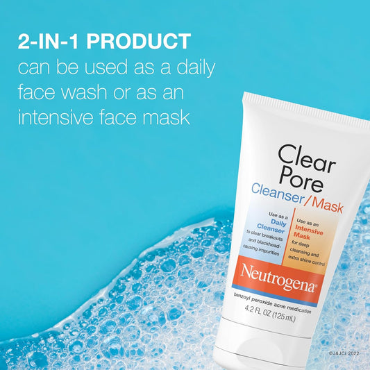 Neutrogena_Clear_Pore_2_in_1_Facial_Cleanser/Face_Mask_with_Kaolin_&_Bentonite_Clay_&_3.5%_Benzoyl_Peroxide_Acne_Treatment_Medication,_Daily_Face_Wash_&_Shine_Control_Clay_Mask,_4.2_fl._oz,_3_Pack