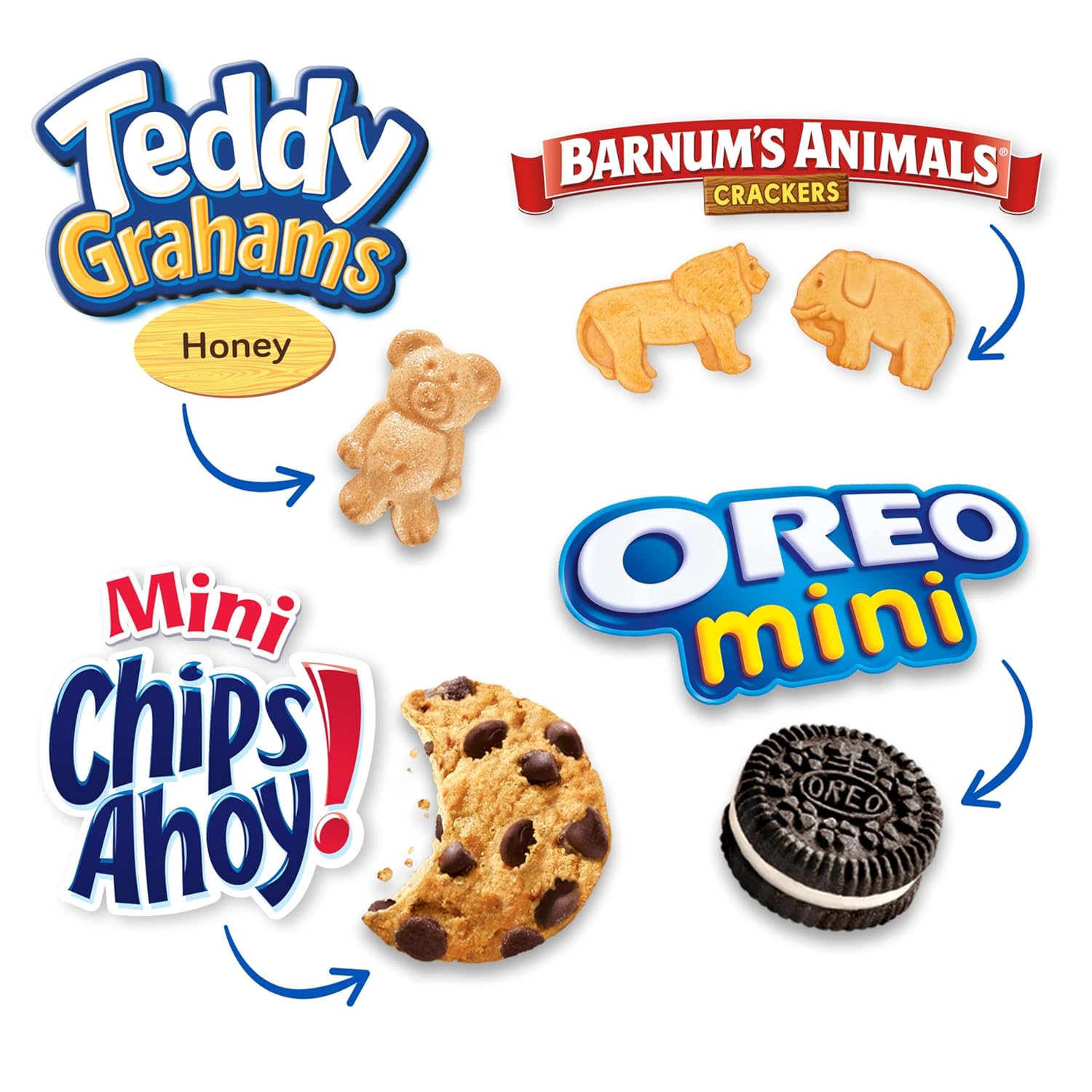 Nabisco_Team_Favorites_Variety_Pack,_OREO_Mini,_CHIPS_AHOY!_Mini,_Teddy_Grahams_Honey_&_Barnum's_Animal_Crackers,_30_Snack_Packs