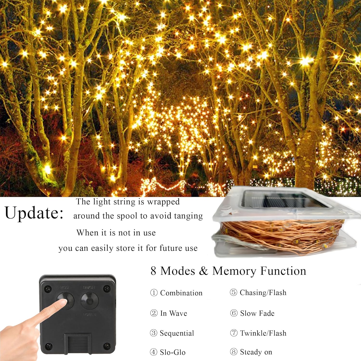 Joomer_Solar_Fairy_Lights,__Solar_String_Lights_Outdoor_Waterproof_8_Lighting_Modes_for_Patio_Fence_Party_Garden_Yard_Home_Holiday_Tree_Outdoor_Decoration