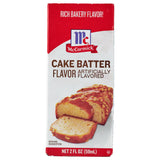 McCormick Cake Batter Flavor, McCormick's Versatile Baking Extract 2 fl oz