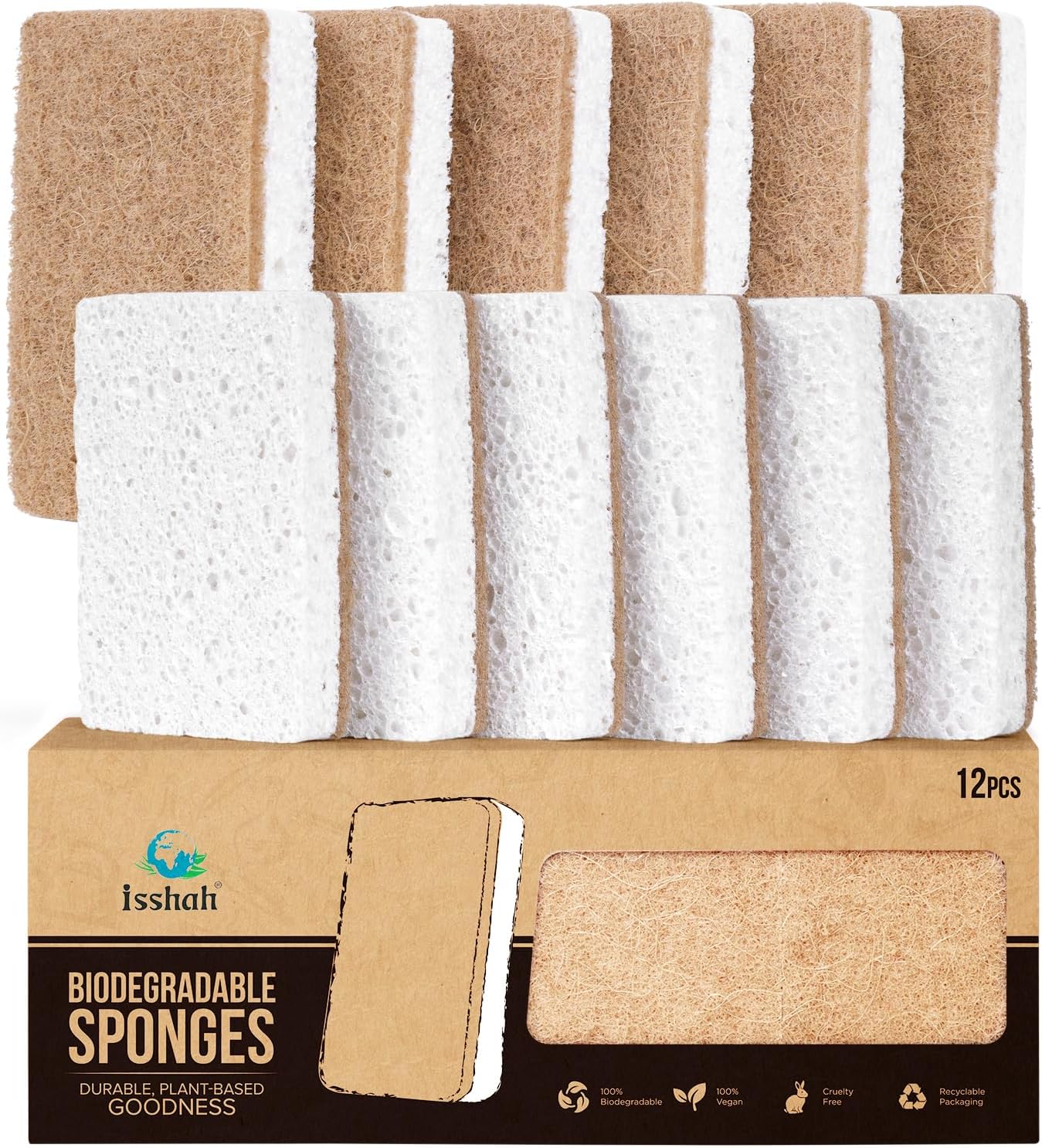 Isshah_Plant-Based_Kitchen_Sponges_-_FSC_Certified_and_PETA_Approved,_Natural,_Eco-Friendly,_Biodegradable_Sisal_Hemp_Sponges_for_Dishes,_Cleaning_Sponge_for_Kitchen,_Bathroom,_Household_-_12_Count