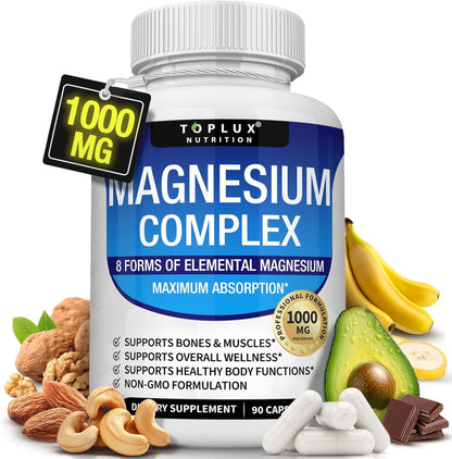 Magnesium_Complex_Supplement_8_Elemental_1000mg_-_Magnesium_Glycinate,_Citrate,_Malate,_Taurate,_Chelated_for_Easy_Absorption_for_Bones,_Muscle,_Recovery,_Energy,_Vegan_Non-GMO_90_Capsules