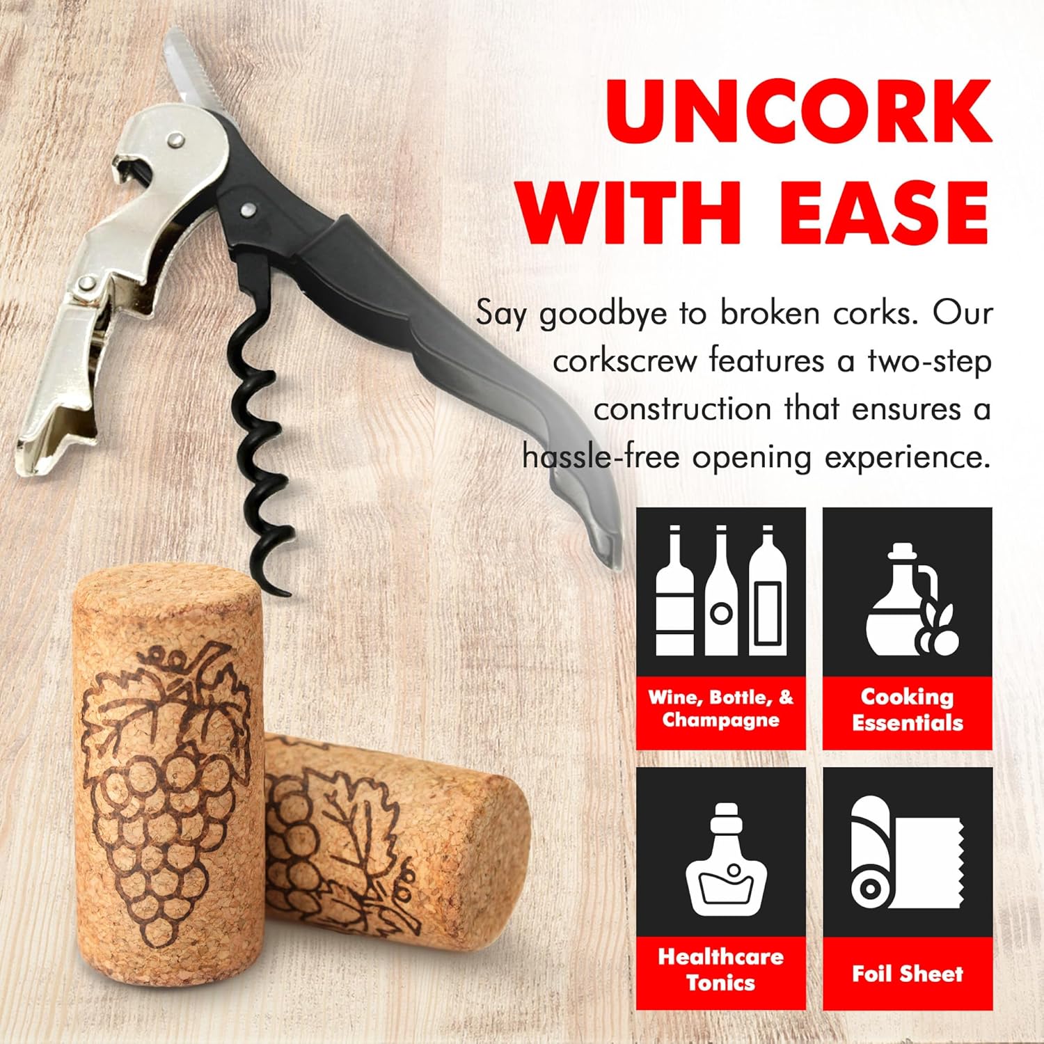 Chef_Craft_Select_Waiters_Corkscrew_with_Foil_Cutter_and_Bottle_Opener,_5_inches_in_Length,_Stainless_Steel/Black