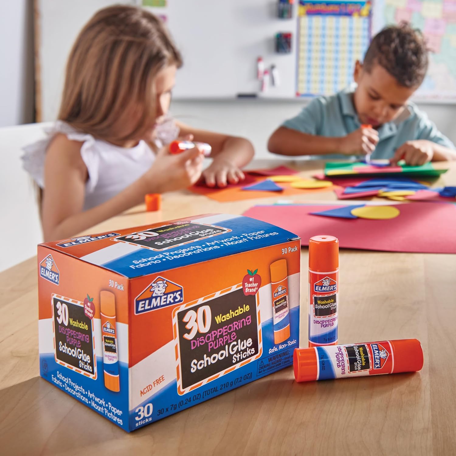 Elmer's_Disappearing_Purple_School_Glue_Sticks,_Washable,_7_Grams,_30_Count_-_Posters,_Back_to_School,_Bulk_Pack_for_Classrooms,_#1_Teacher_Brand