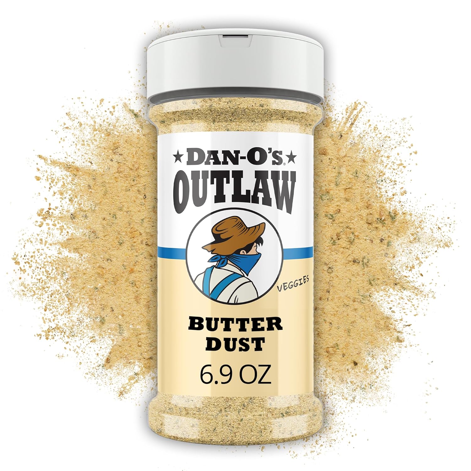 Dan-O’s_Outlaw_Butter_Dust_Seasoning_–_6.9_oz_–_Buttery_All_Purpose_Seasoning_for_Chicken,_Vegetables_&_Popcorn_–_Sugar_Free,_Zero_Calorie_Dry_Spice_Blend