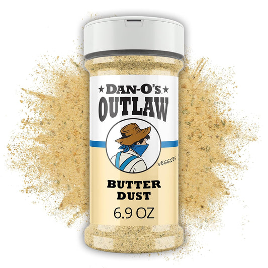 Dan-O’s_Outlaw_Butter_Dust_Seasoning_–_6.9_oz_–_Buttery_All_Purpose_Seasoning_for_Chicken,_Vegetables_&_Popcorn_–_Sugar_Free,_Zero_Calorie_Dry_Spice_Blend