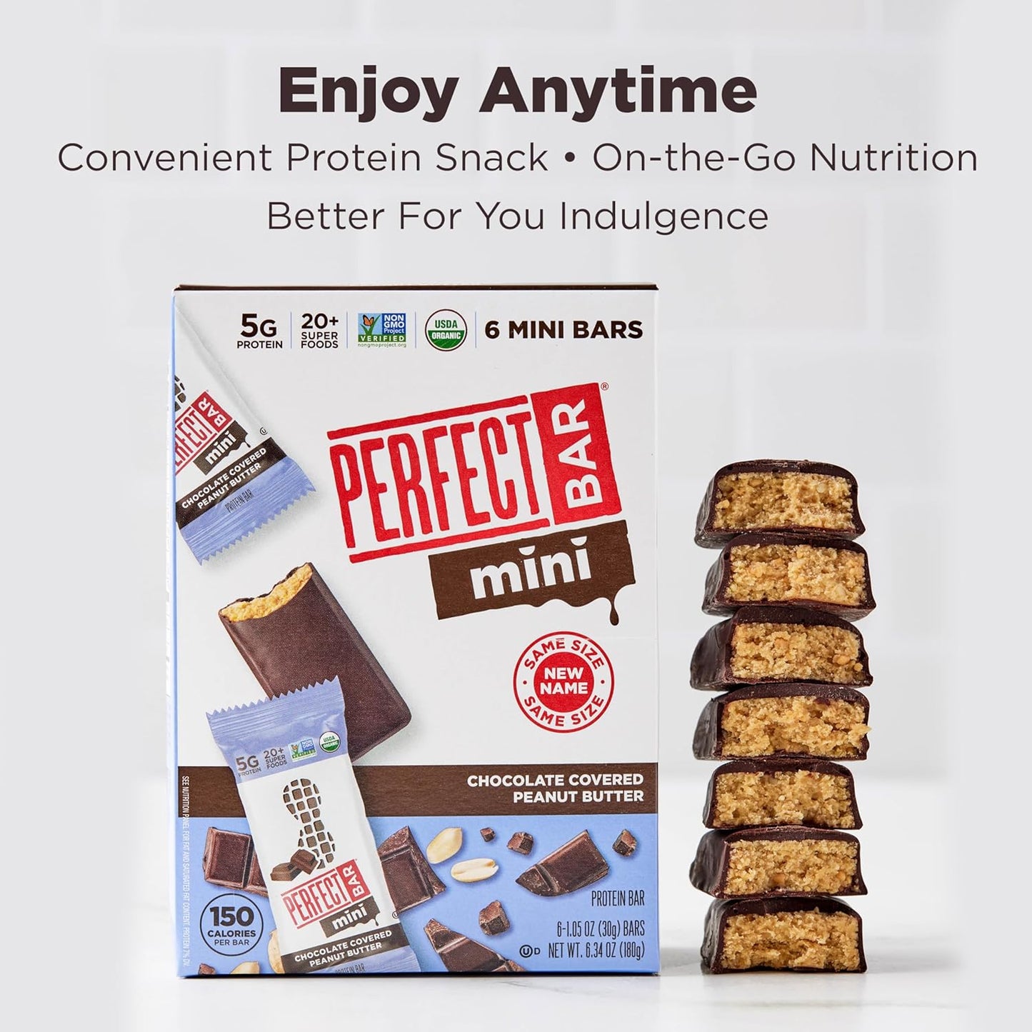 Perfect_Bar_Mini,_Chocolate_Covered_Peanut_Butter_Protein_Bar,_Protein_Snack,_Snack_Bar,_Organic,_Gluten_Free,_Soy_Free,_Non_GMO,_No_Sugar_Alcohols,_1.05_Ounce_Bar,_18_Count