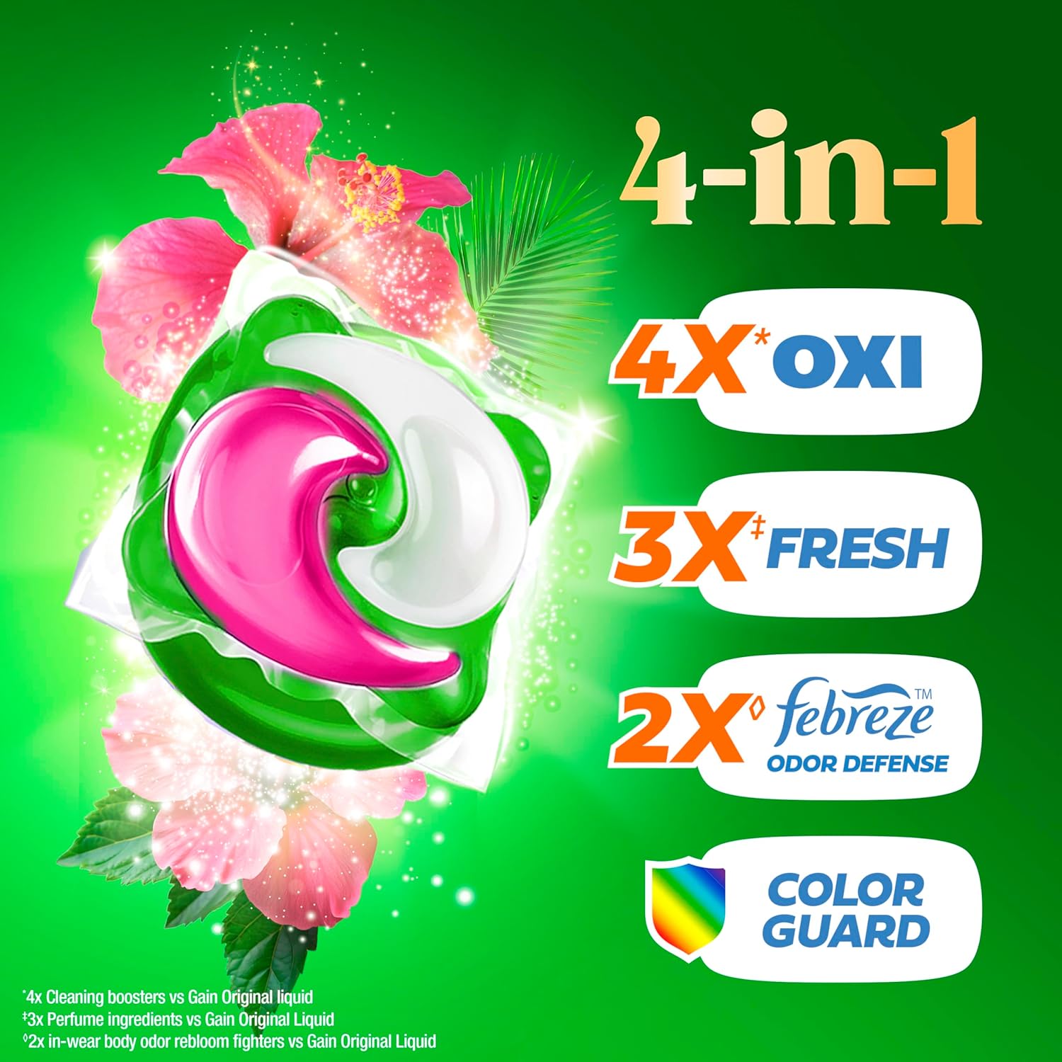 Gain_Plus_Flings_Liquid_Washing_Detergent_Pods,_Gain's_Best_Clean,_All-In-One,_Happy_Hibiscus_Scent_Laundry_Pacs,_45_Count_(Packaging_May_Vary)